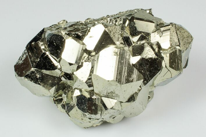 3.5" Gleaming Pyrite Crystal Cluster - Peru